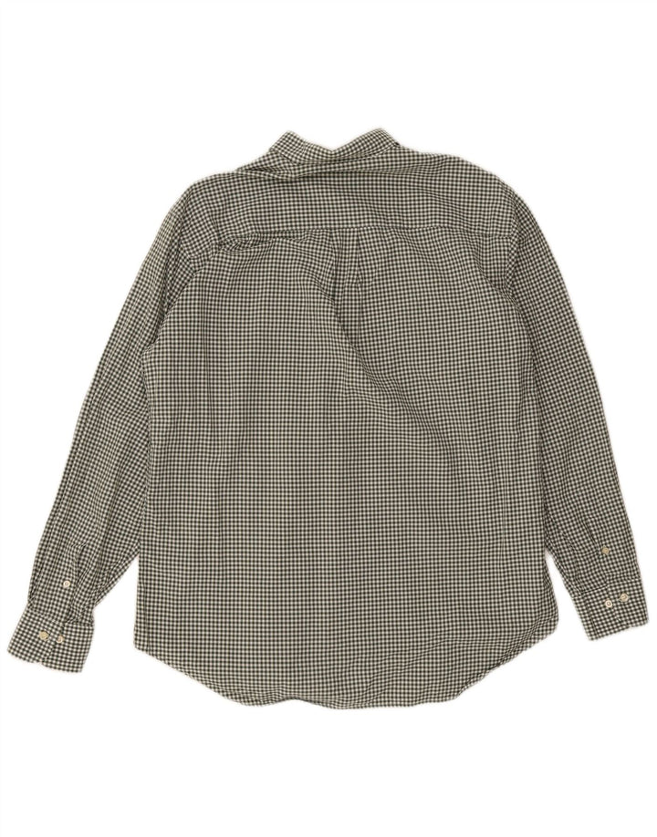Camisa Burberry Hombre Vichy Verde Grande