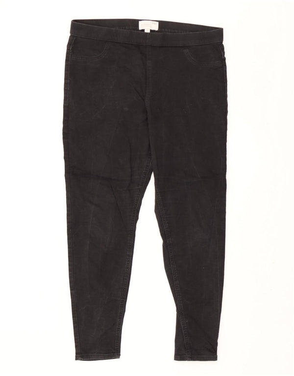 Marks & Spencer Jeans Jegging para Mujer UK 40 Large W34 L27 Algodón Negro