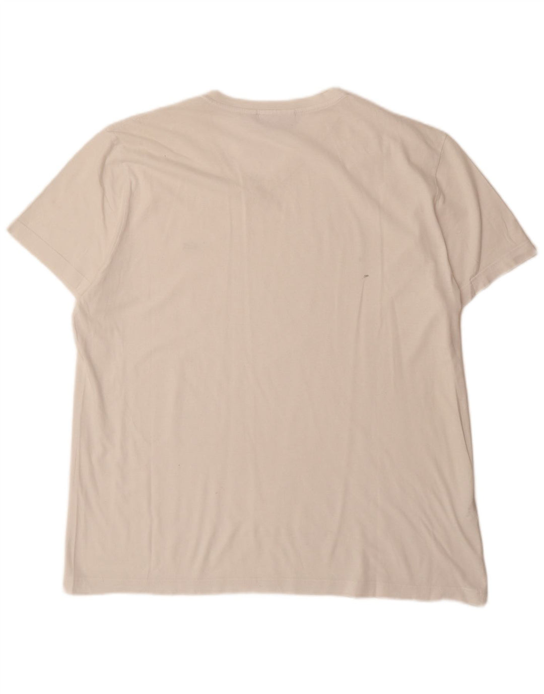 Lacoste Camiseta Regular Fit para Hombre Talla 7 2XL Algodón Blanco