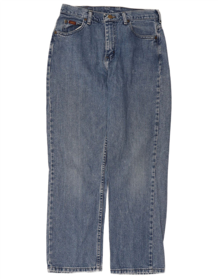 Lee Jeans rectos pequeños para mujer US 6 mediano W28 L28 algodón azul