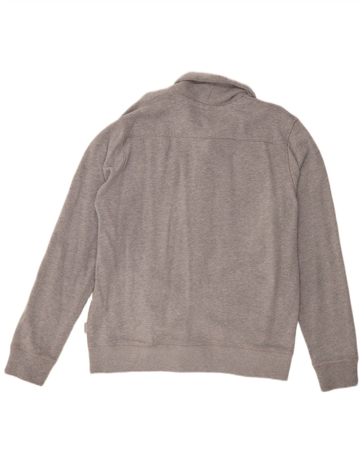 Ted Baker - Chaqueta de chándal para hombre, talla 4, algodón gris grande