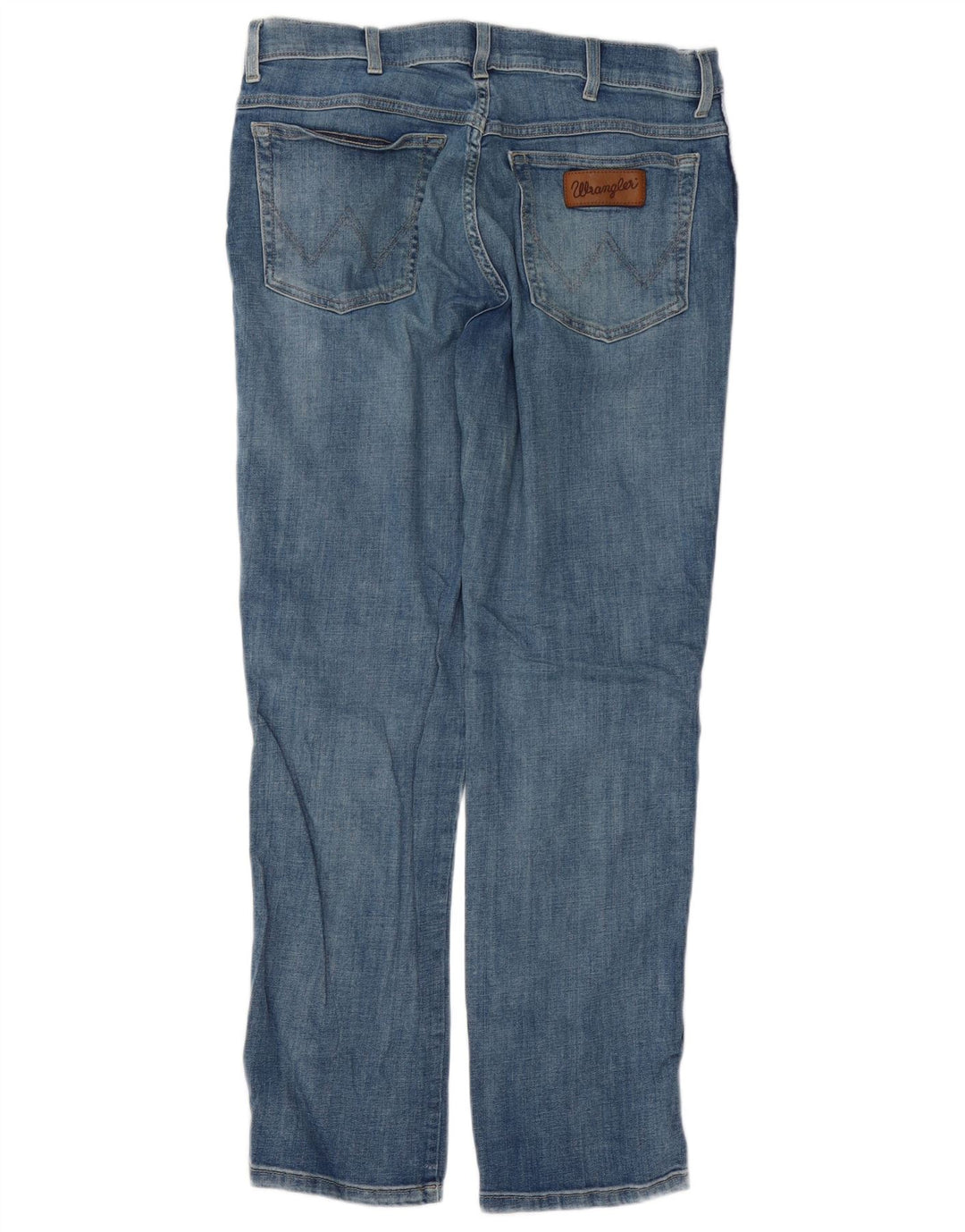 Wrangler Vaqueros Rectos Texas Para Hombre W36 L30 Algodón Azul