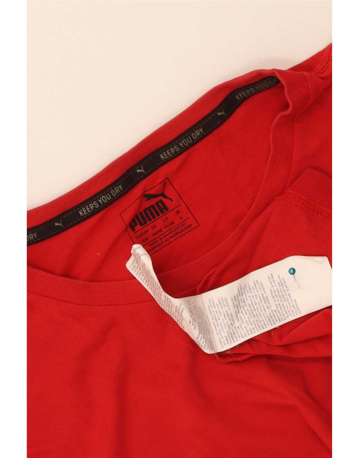 Camiseta Puma Hombre Top Small Rojo Algodón