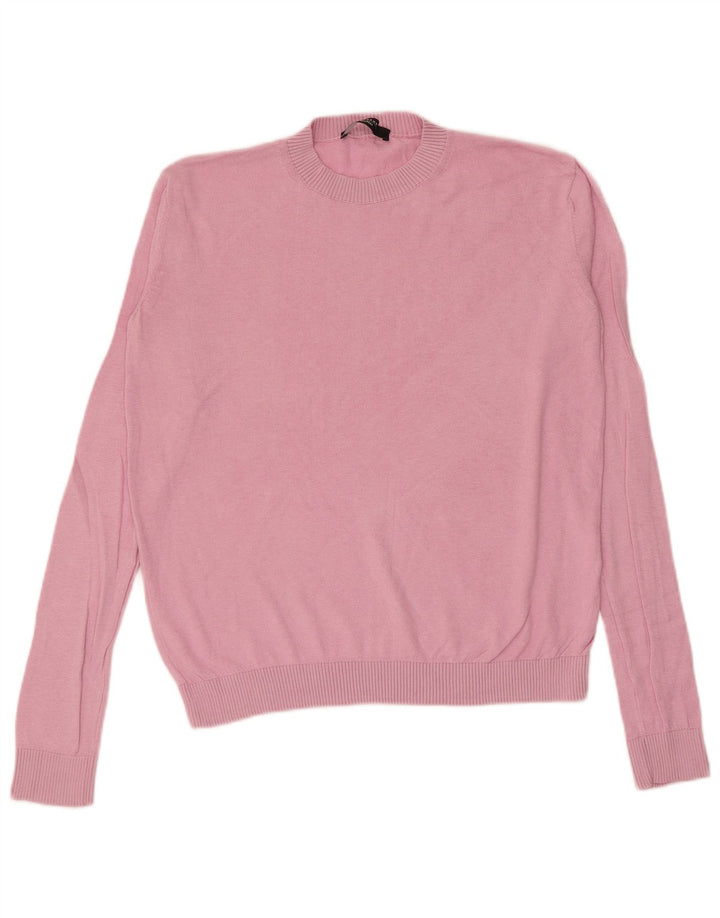 Max Mara - Jersey de cuello redondo para mujer, talla 40, color rosa medio