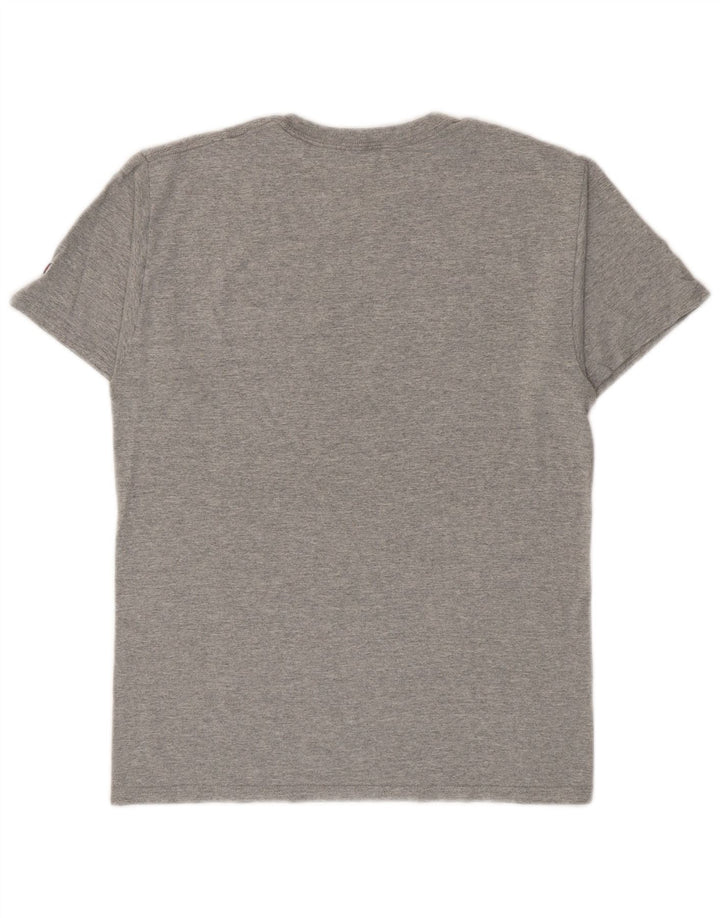 Champion Camiseta Gráfica para Hombre Top Small Gris Algodón