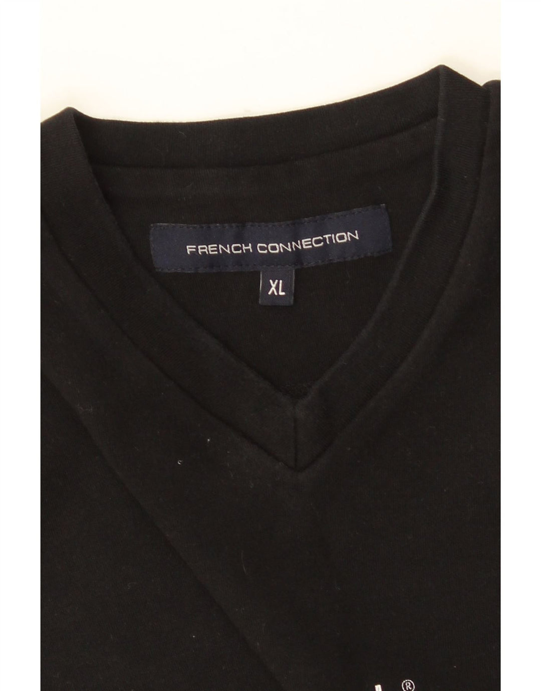 FRENCH CONNECTION Camiseta Hombre XL Negro