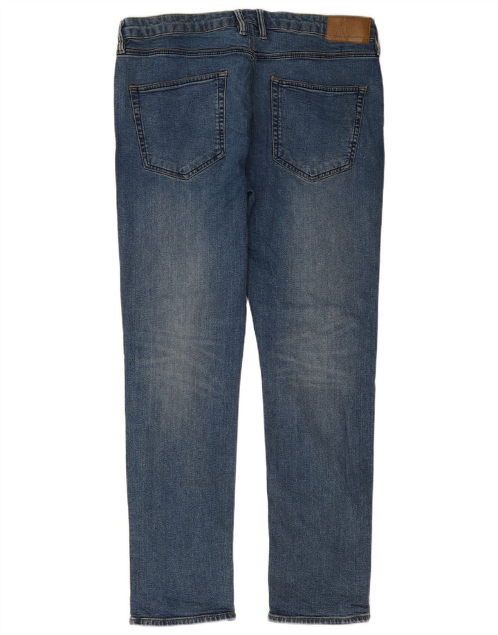 French Connection Vaqueros ajustados para hombre W38 L34 Algodón azul