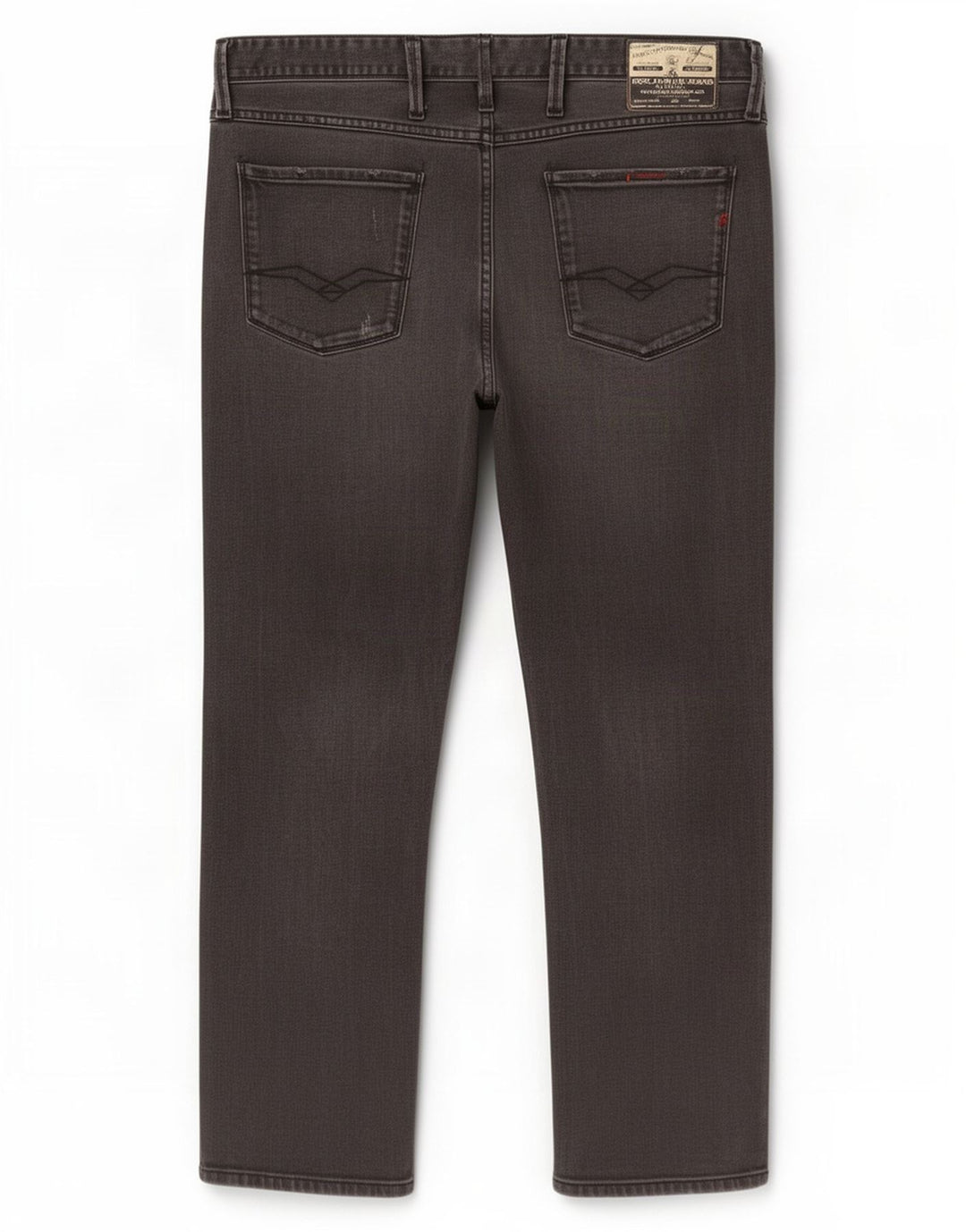 Replay Vaqueros rectos para hombre W36 L32 Gris
