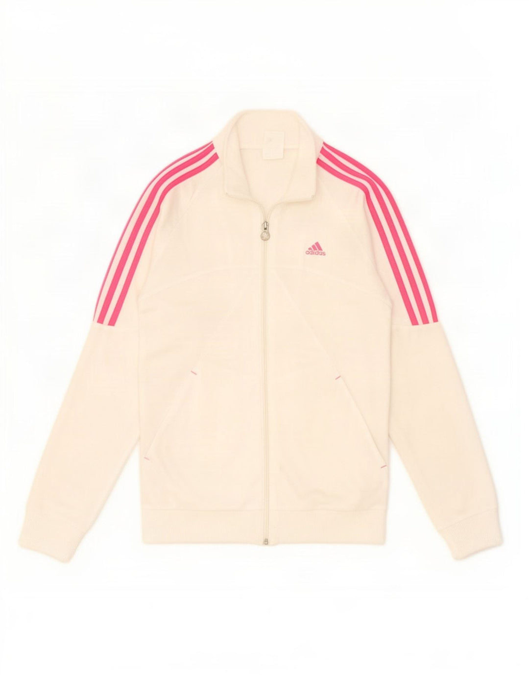Adidas Chaqueta Chándal Niña 14-15 Años Blanco Poliéster