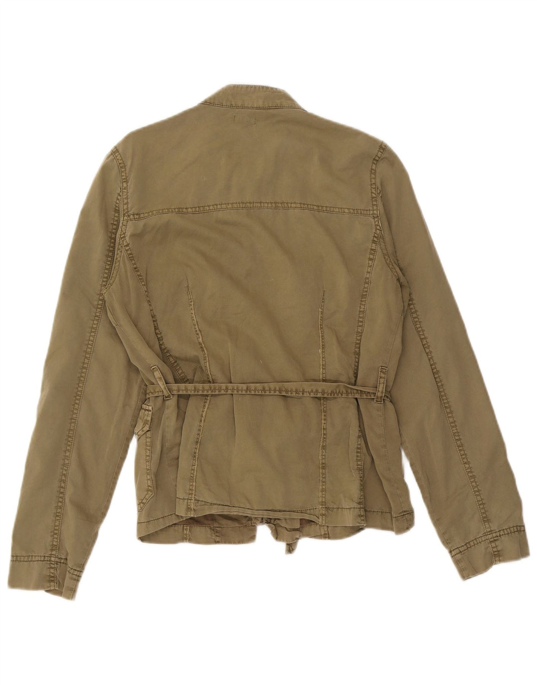 Chaqueta utilitaria Oasis para mujer UK 44 Algodón caqui mediano