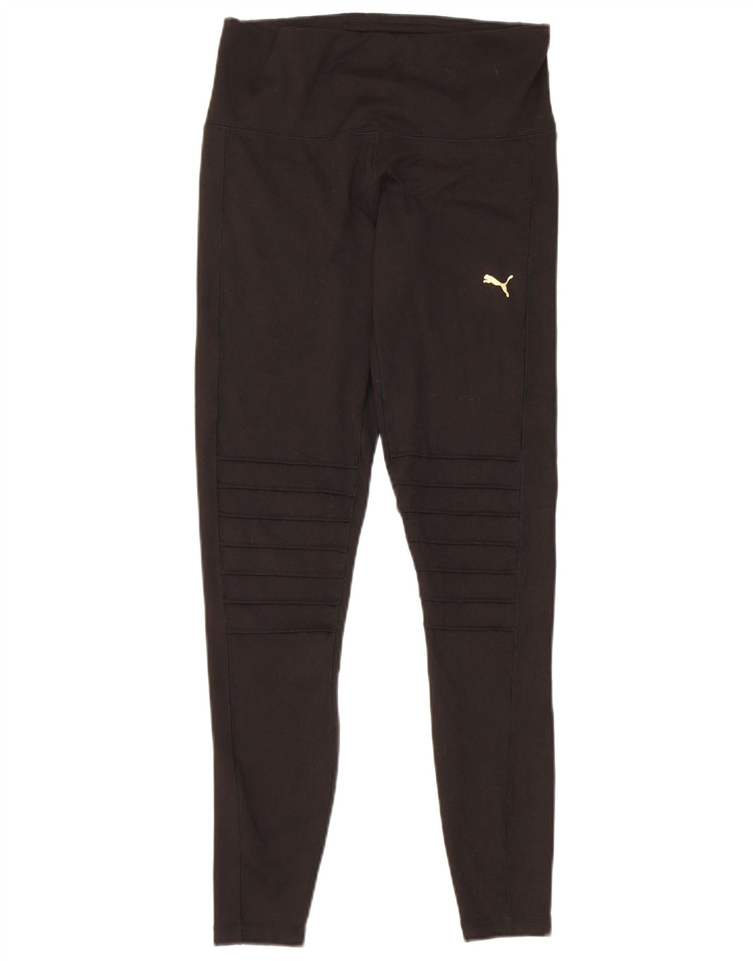Puma Leggings para mujer UK 12 Mediano Negro Poliéster
