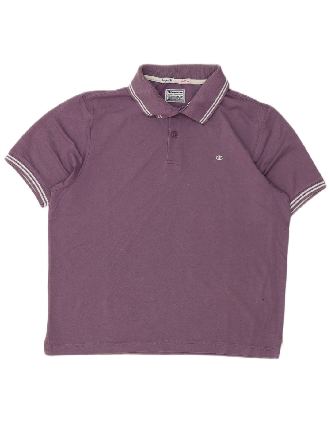 Champion Polo De Ajuste Fácil Para Hombre Pequeño Púrpura