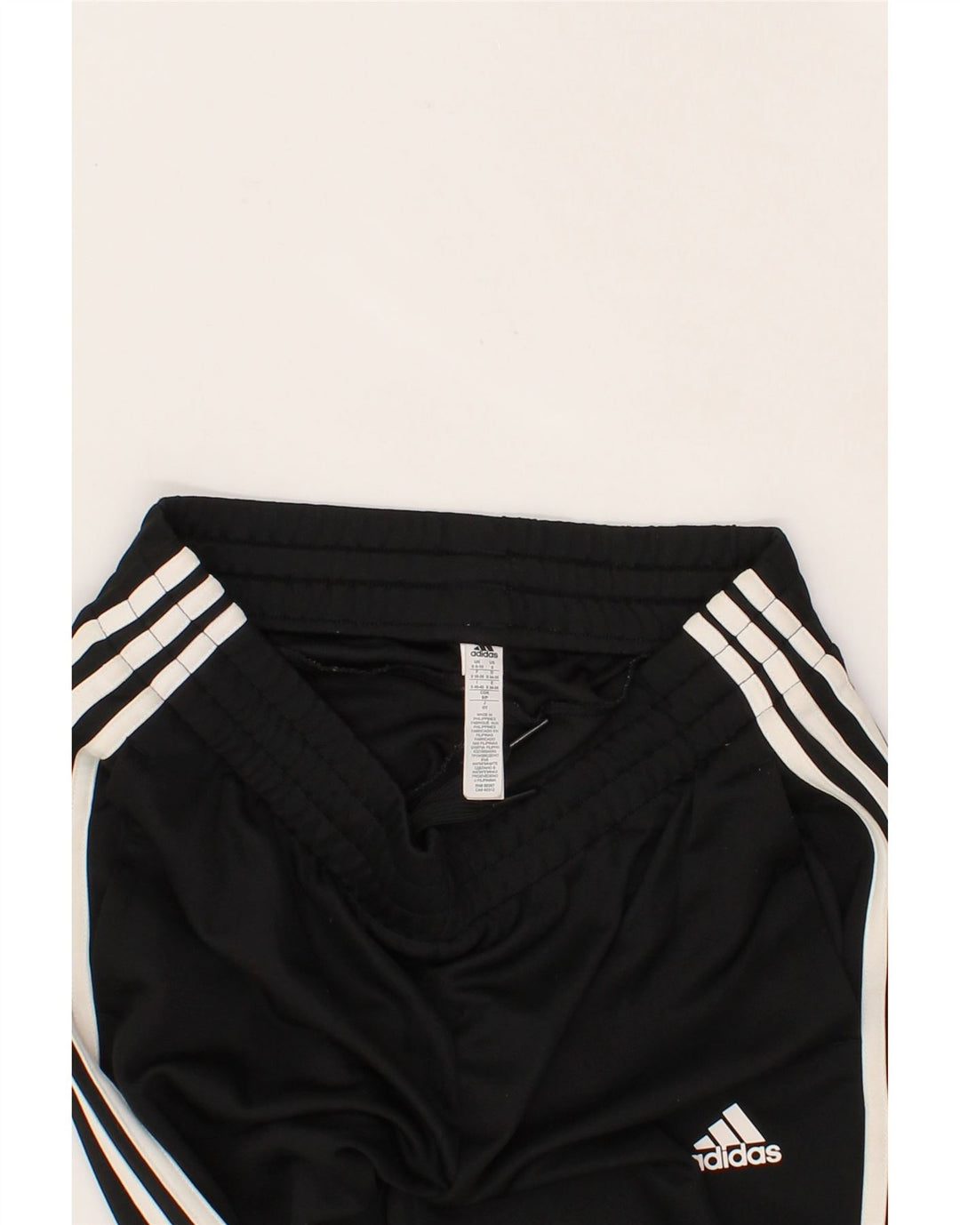 ADIDAS Womens Tracksuit Trousers UK 8/10 Small  Black Polyester Vintage Adidas and Second-Hand Adidas from Messina Hembry 