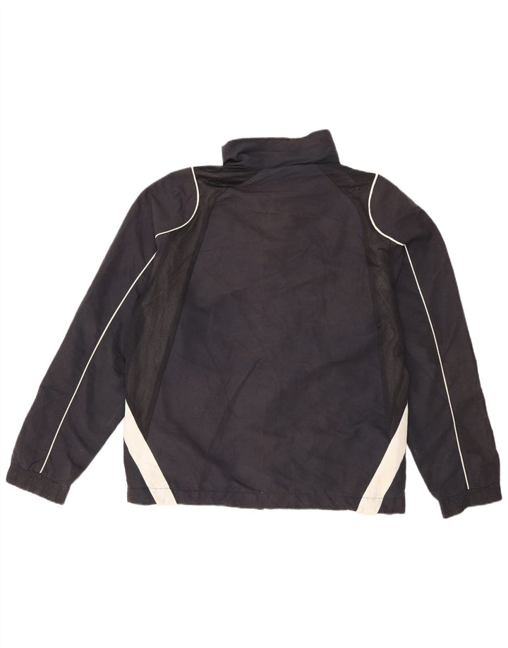 Lotto Hombre Chándal Top Chaqueta Grande Negro Colorblock Poliéster