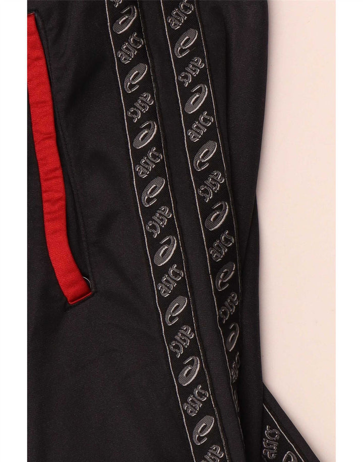 Asics Hombre Pantalones De Chándal Gráfico Grande Gris Colorblock