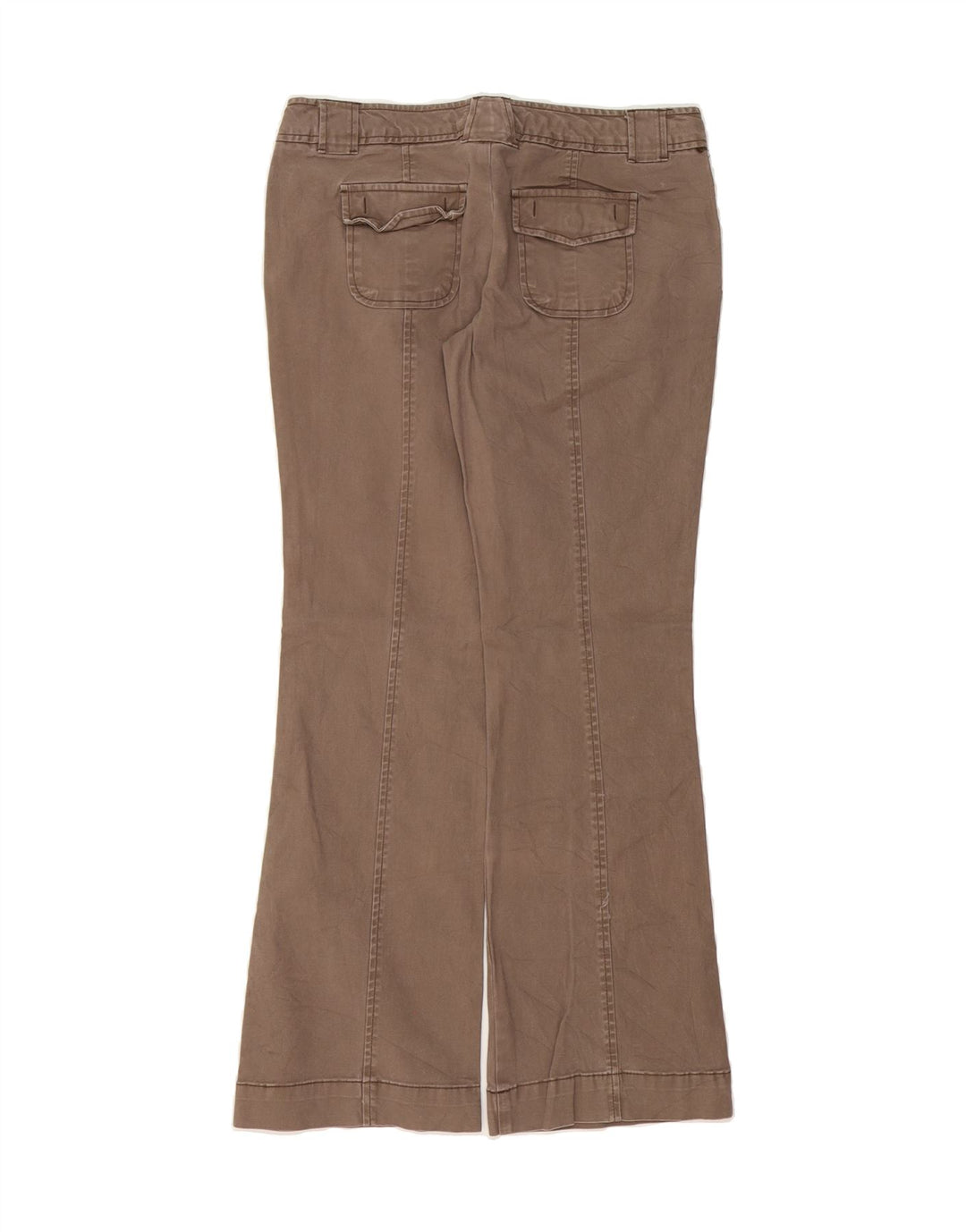 MOSSIMO Womens Bootcut Casual Trousers US 9 Medium W32 L31 Grey Cotton Vintage Mossimo and Second-Hand Mossimo from Messina Hembry 