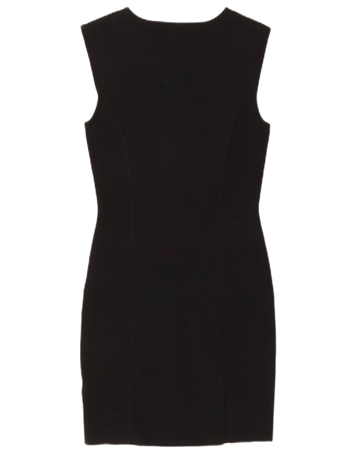 Ted Baker Vestido tubo sin mangas para mujer Talla 2 Pequeña Viscosa negra