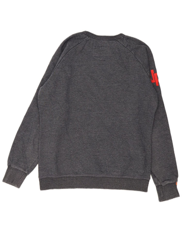 Superdry Sudadera con gráfico para hombre Jumper 2XL Algodón azul marino