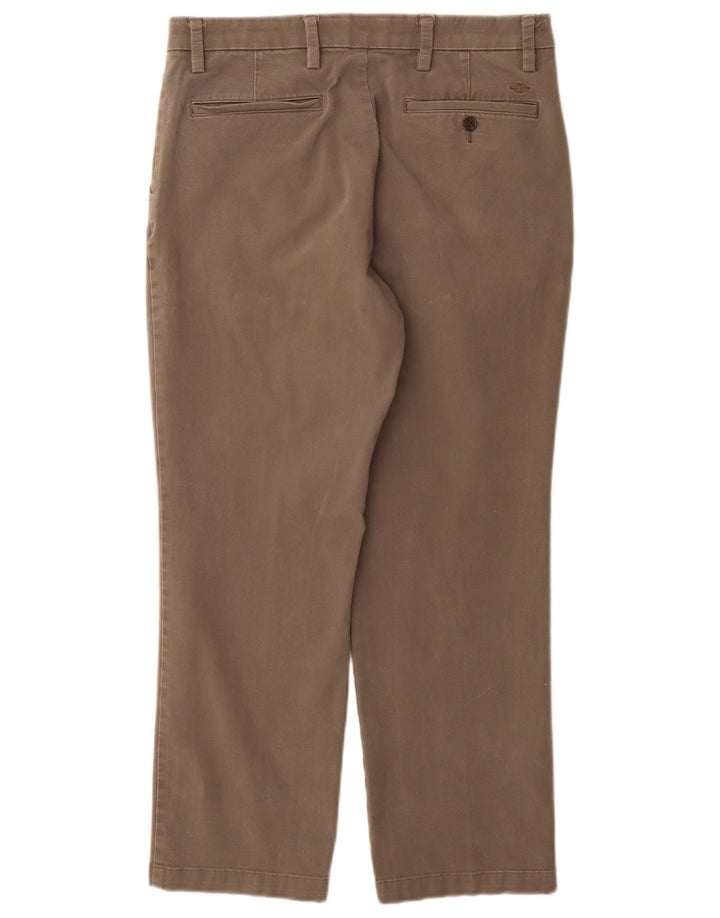 Dockers Pantalón chino regular para hombre W32 L28 Algodón caqui