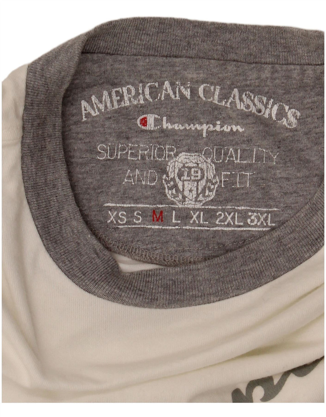 Champion Camiseta Gráfica para Hombre Top Medium White