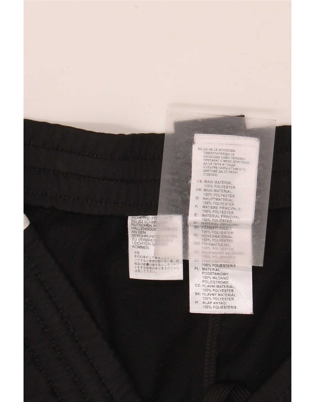 Adidas Hombre Climalite Pantalón Chándal XL Negro Poliéster