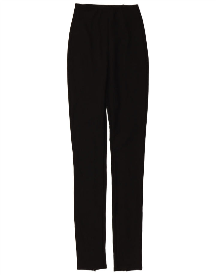 Zara Mujer Pantalón Pitillo Mediano W28 L34 Negro Poliéster
