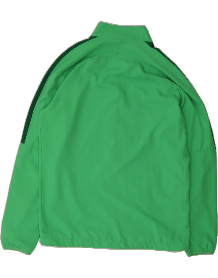 NIKE Mens Dri Fit Tracksuit Top Jacket Large Green Colourblock Polyester Vintage Nike and Second-Hand Nike from Messina Hembry 