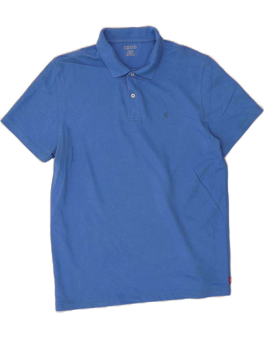 IZOD Mens Polo Shirt XL Blue Cotton Vintage Izod and Second-Hand Izod from Messina Hembry 