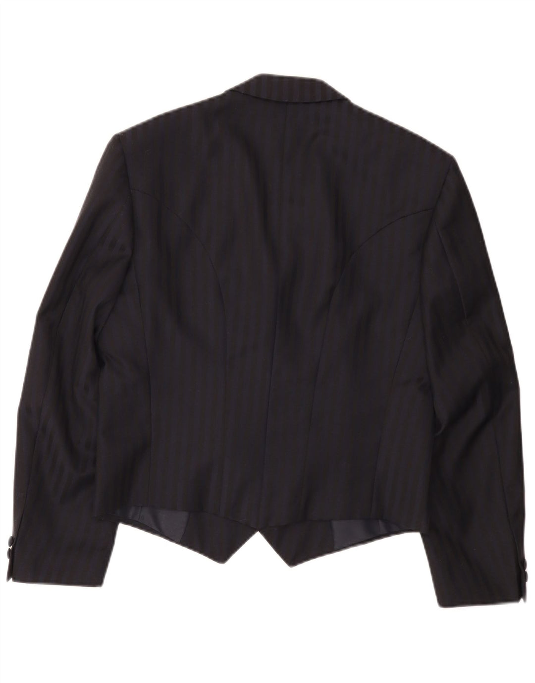 Wilvorst Chaqueta tipo blazer con doble botonadura para hombre UK 36 Small Azul marino a rayas