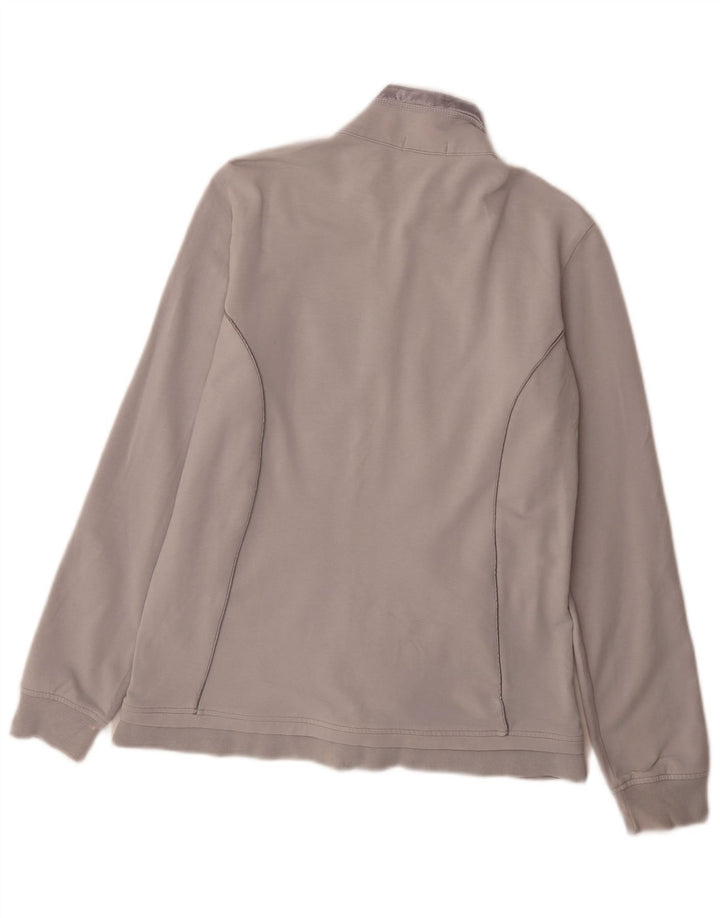 Champion Chaqueta de chándal de ajuste fácil para mujer UK 40 Algodón gris medio