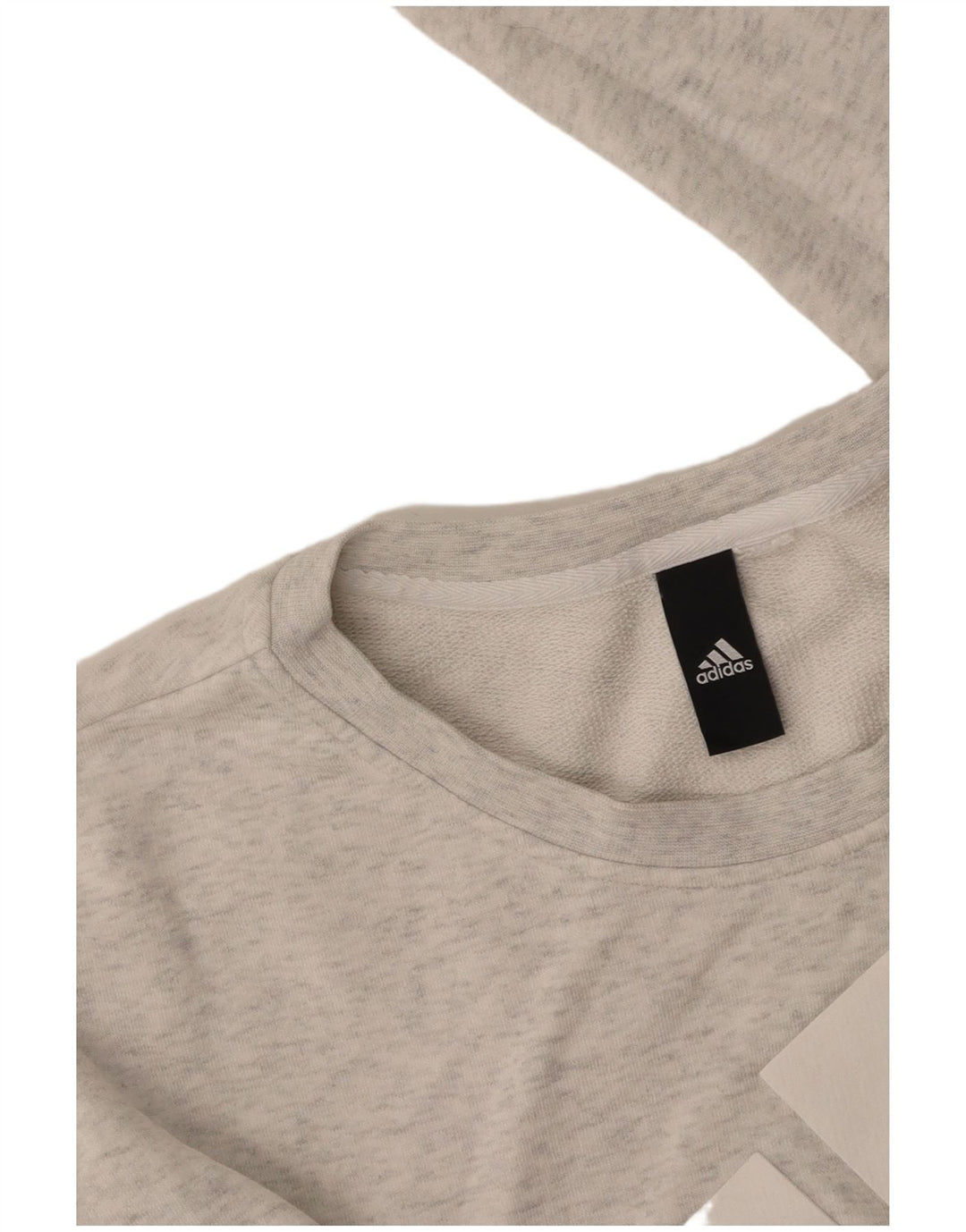 ADIDAS Sudadera gráfica para mujer Jumper UK 40 Grande Gris