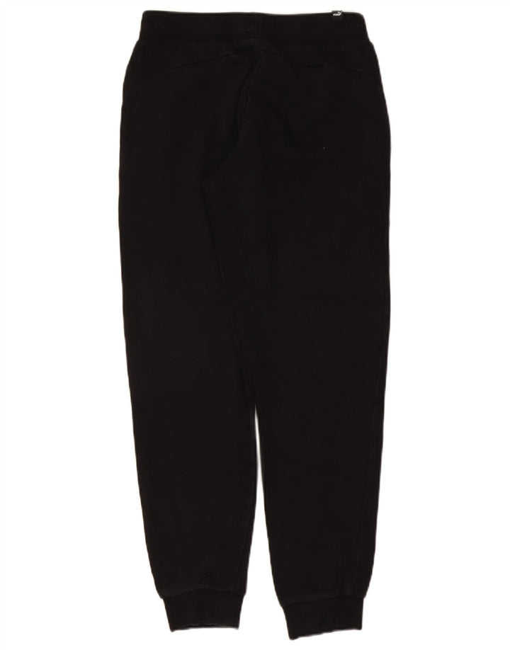 Puma Mujer Chándal Pantalones Joggers UK 8 Small Negro