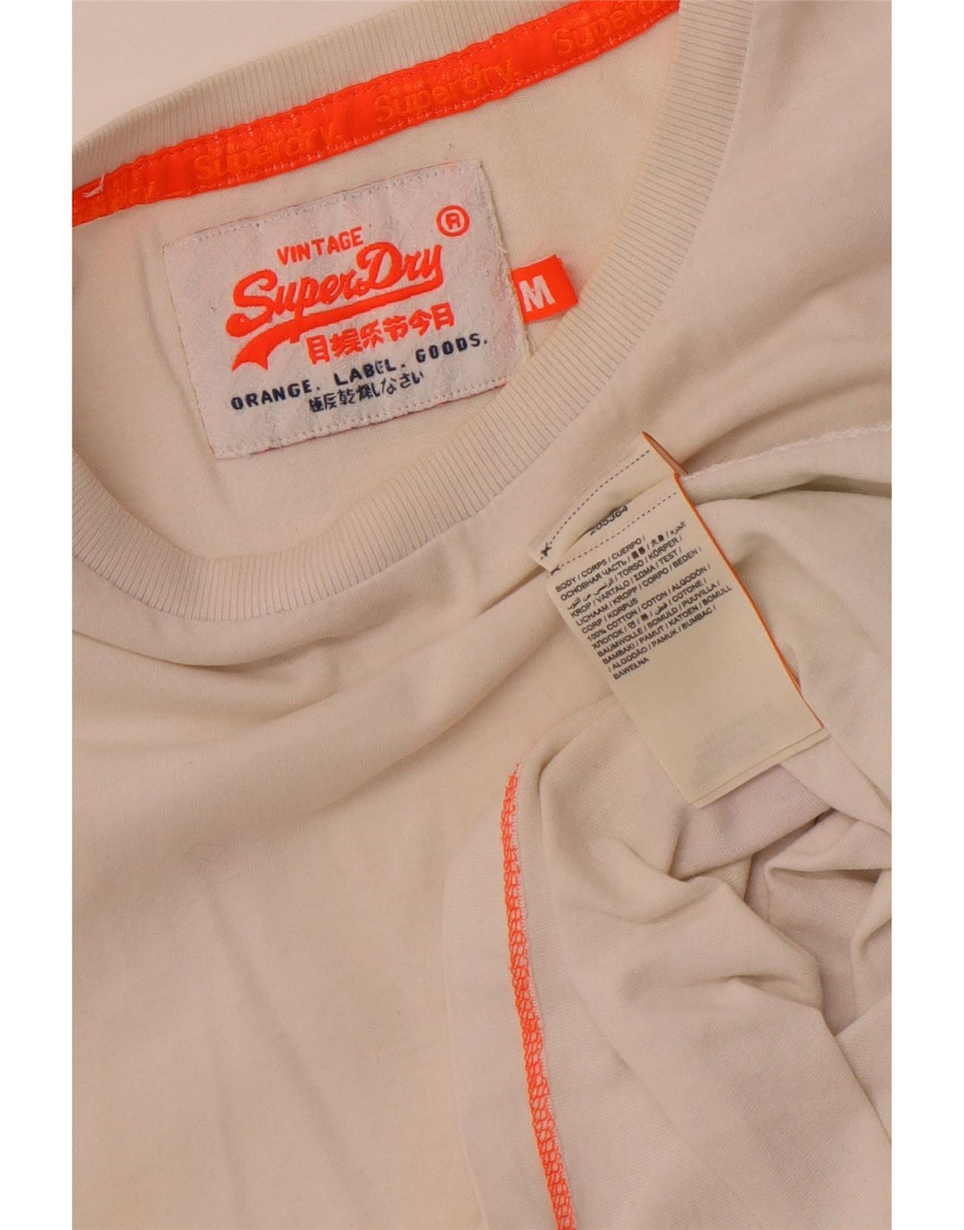 Superdry Algodón Blanco Mediano Hombre