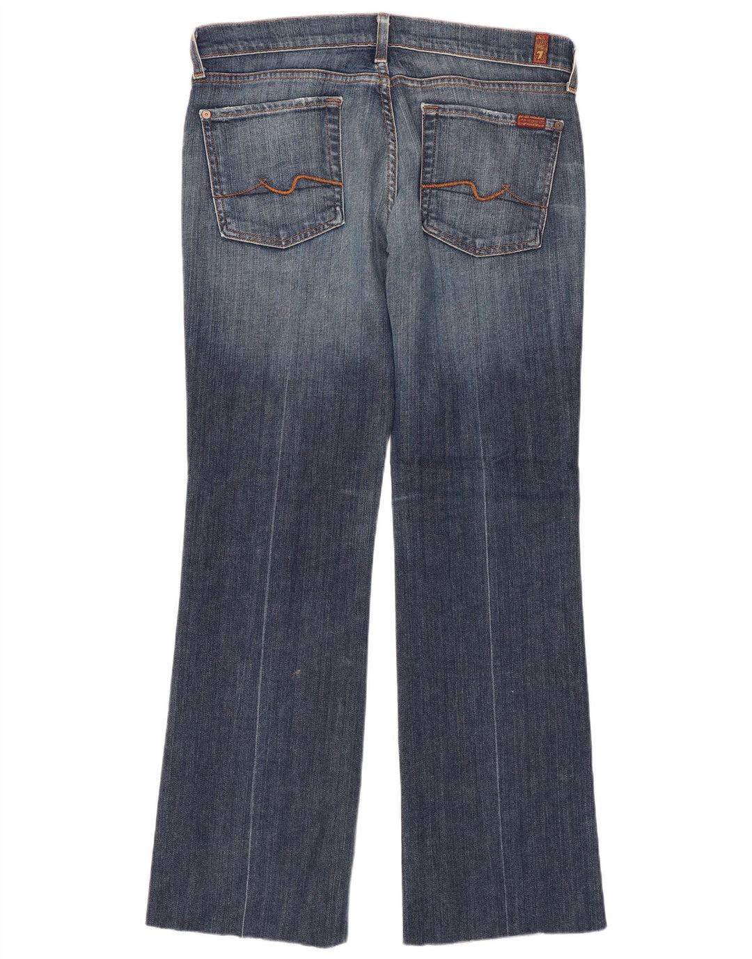 Vaqueros Bootcut para mujer 7 For All Mankind W31 L30 Algodón azul