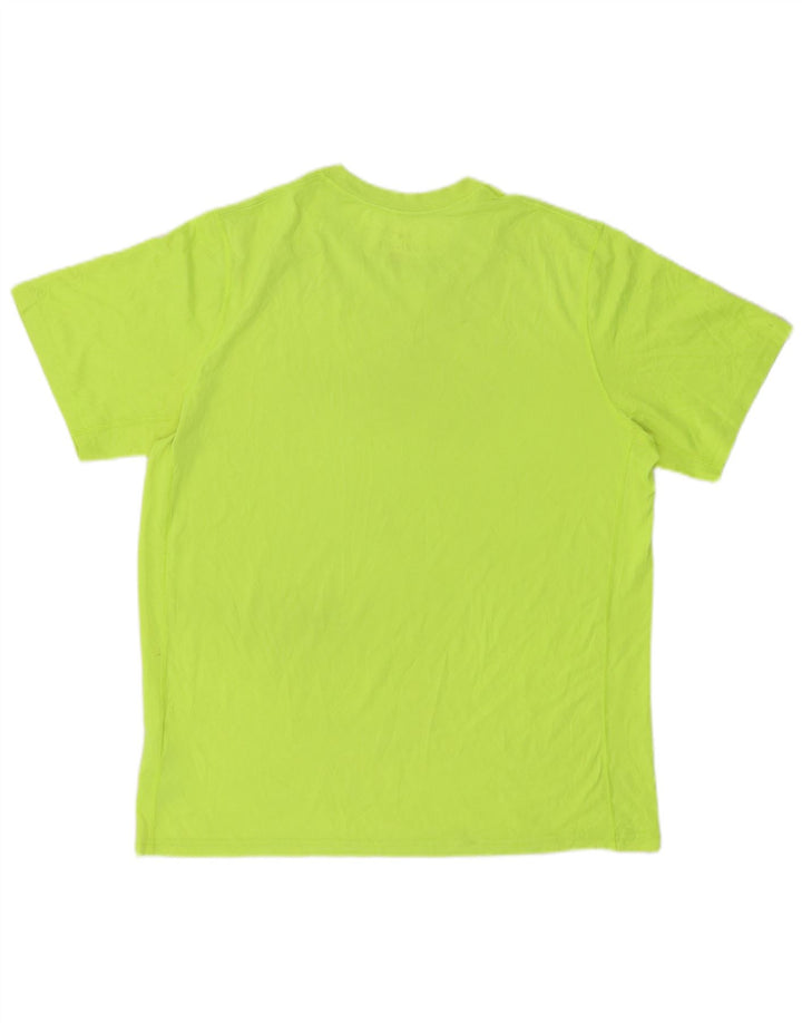 NIKE Camiseta Dri Fit para Hombre Top Grande Poliéster Verde