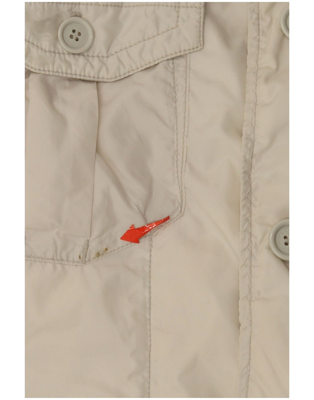 Calvin Klein Jeans Chaqueta utilitaria para hombre UK 38 Medium White