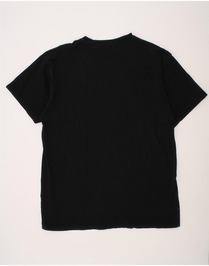 VANS Mens Classic Fit T-Shirt Top Medium Black Cotton Vintage Vans and Second-Hand Vans from Messina Hembry 