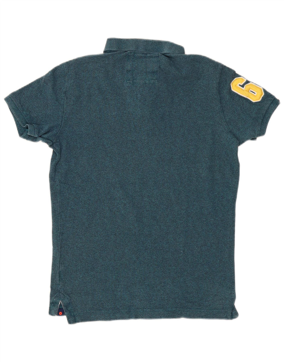 Superdry Polo Gráfico Para Hombre Azul Pequeño