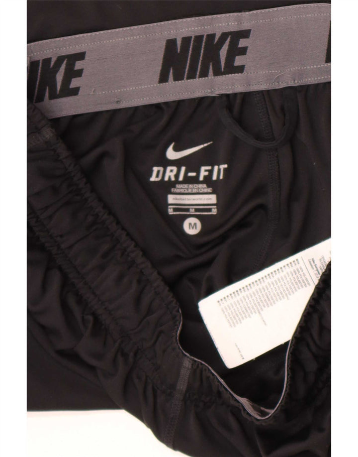 Pantalones cortos deportivos Nike Dri Fit para hombre Poliéster negro mediano