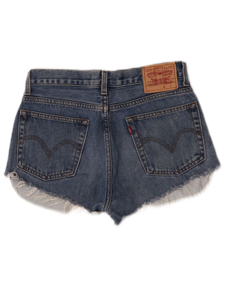 Levi's Pantalones cortos de mezclilla ajustados para mujer W32 Algodón azul grande