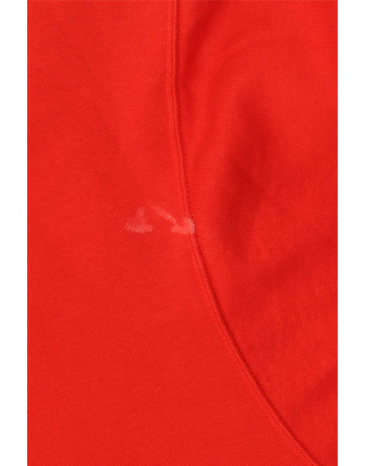 Nike - Sudadera holgada para hombre (algodón rojo mediano)