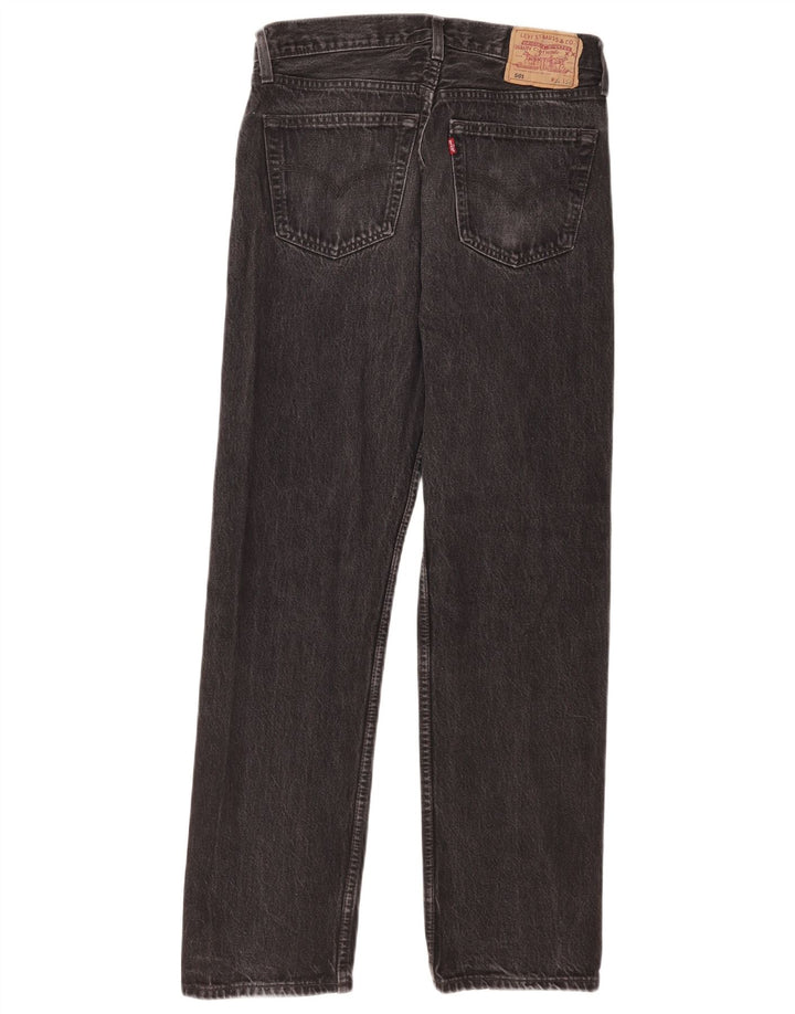 Levi's Vaqueros rectos 501 para hombre W32 L32 Gris