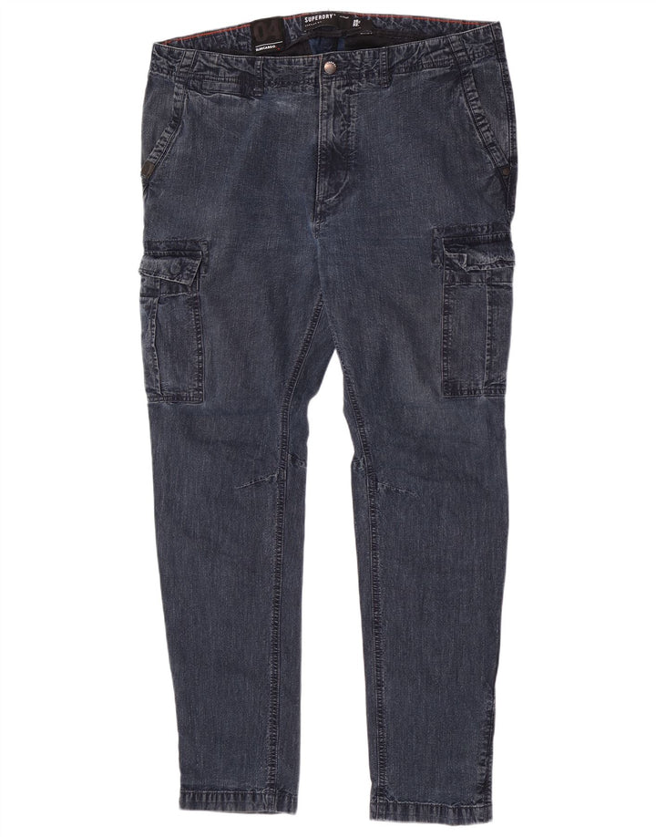 Vaqueros Superdry Cargo Slim para hombre W36 L32 Algodón azul