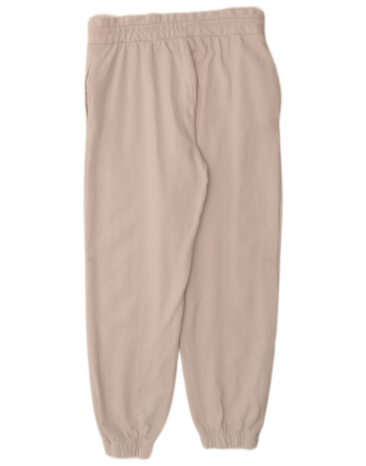 ELLESSE Pantalones de chándal para mujer Joggers UK 40 Large Off White Cotton