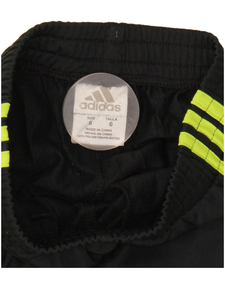 Adidas Pantalón Chándal Niña 5-6 Años Negro Poliéster