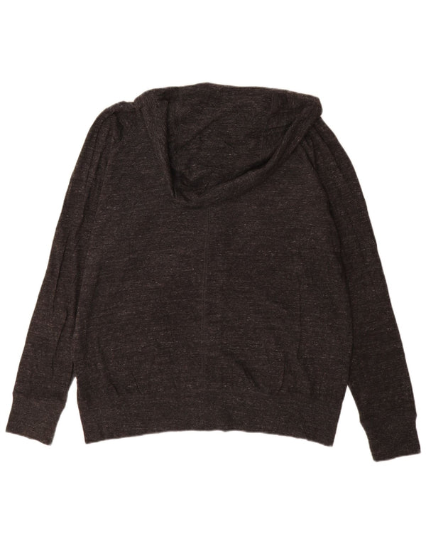 Nike Sudadera con capucha y cremallera para mujer UK 40 XL Algodón moteado gris