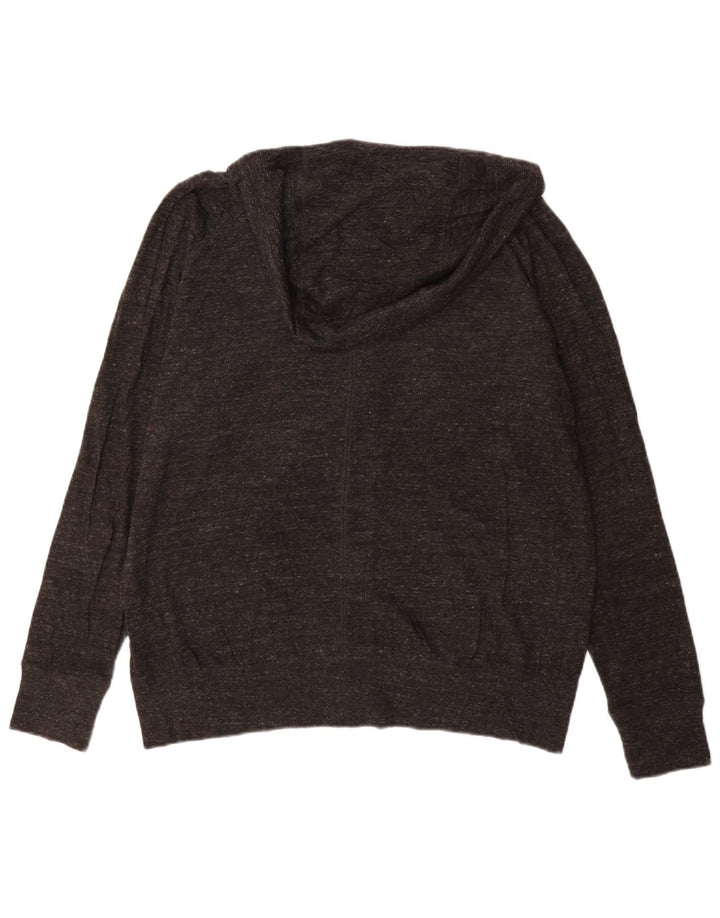 Nike Sudadera con capucha y cremallera para mujer UK 40 XL Algodón moteado gris