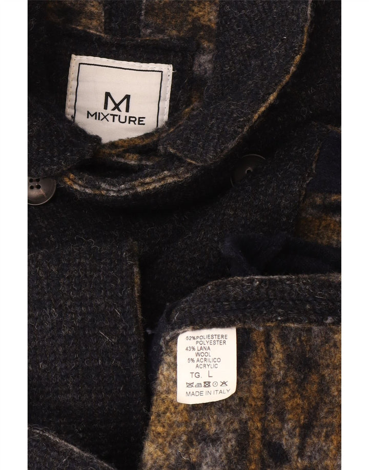 Mixture Chaquetón para hombre UK 40 Grande Azul marino Poliéster