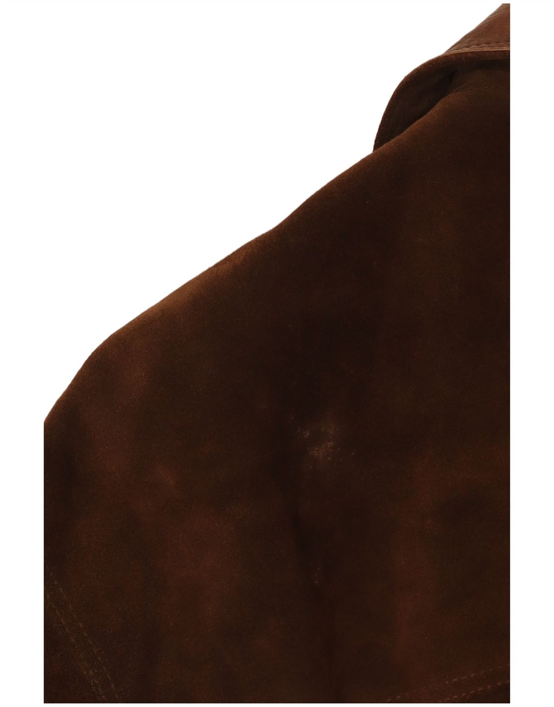 Chaqueta de ante vintage para hombre IT 54 2XL cuero marrón