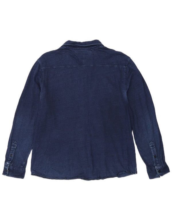 Tommy Hilfiger Camisa Slim Fit para Hombre 2XL Azul Marino